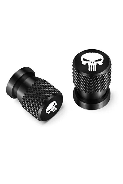 Choice6 black For Automobiles Trucks Motorcycles Decor Universal 4pcs Metal S...