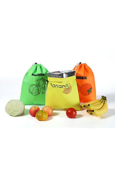 Choice3 35cm Three storage bags 1/3/8 Banana Storage Bag, Vegetable Preservat...