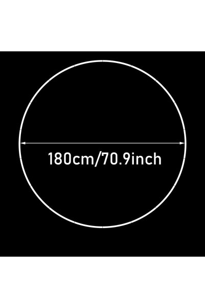 Choice as picture 180cm Round Balloon Arch Kit Holder Bow of Balloon Circle W...