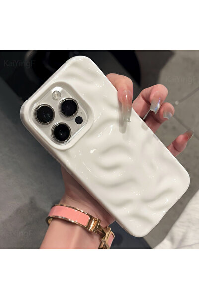 Choice iPhone17 White Luxury Soft Silicone For iPhone 17 16 15 14 13 12 11 Pr...