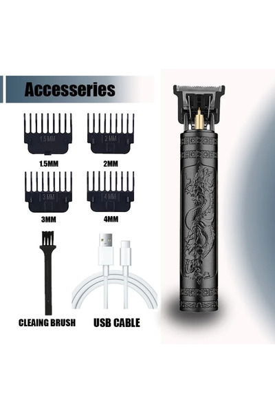 Choice 060-BlackDragon New！T9 Electric Hair Trimmer/Accessories | USB Profess...