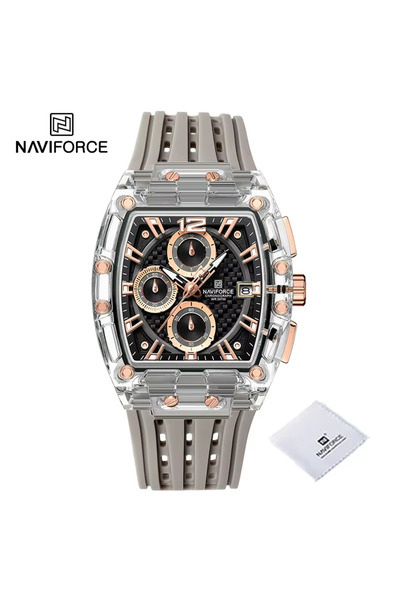 Naviforce SRGGY- New Men's Quartz Multifunction Watches Fashion Sports Chrono...
