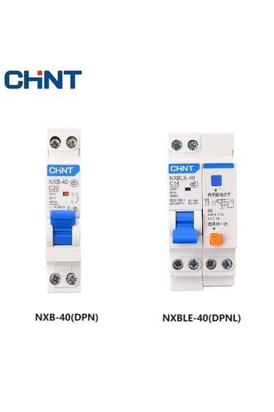 Choice13 NXB-40 1P 1N(MCB) 10A CHINT NXB-40 NXBLE-40 DPN DPNL 1P+N Replace DZ...
