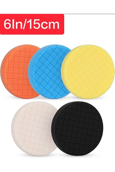 Choice 6Inch 5pcs-6/5/4/3 inch polishing pads for back panels, composite poli...