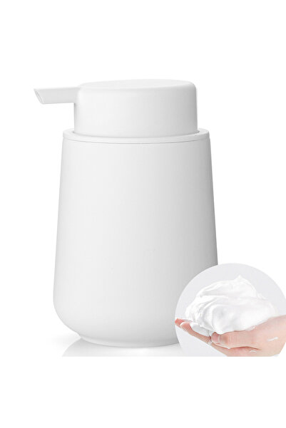 Choice 320ml White Foaming Soap Dispenser 11oz Plastic Refillable Pump Bottle...