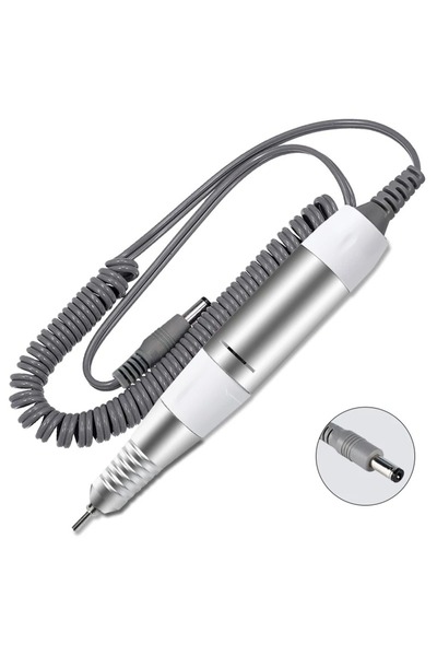 Choice1 DC-White Electric Nail Drill Pen Handle, Manicure Pedicure File Polis...