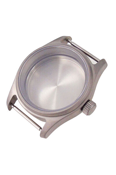 Choice 39mm NH35 case brushed 316L case Pilot Diving Watch Case Titanium 316L...