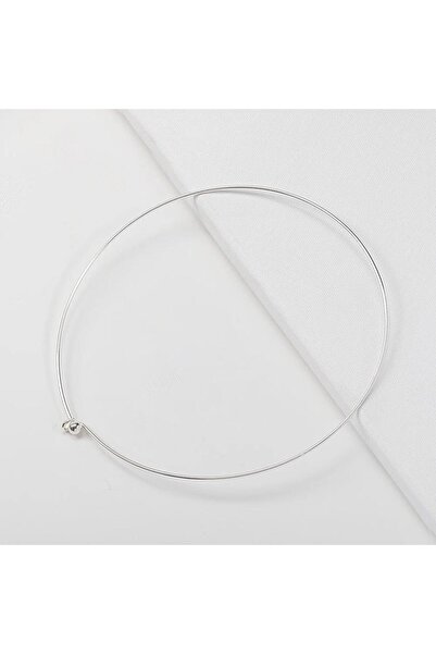 Choice 1pcs Silver 1 Piece Metal Copper Wire Necklace Rings for DIY Necklace ...