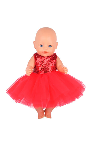 Choice CL-0278-3 Sequins Dress Doll Clothes For 17 Inch&43cm Baby New Born Do...