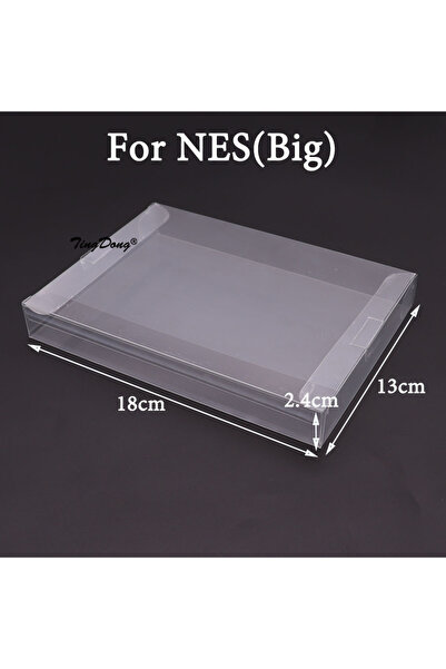 Choice1 For NES(Big) Transparent Clear Cartridge Protective Case Cover For GB...