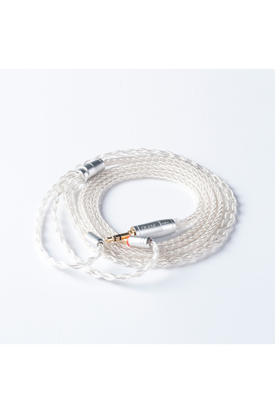 Choice MMCX3.5 KBEAR 8 Core Upgraded Silver Wired Earphone Cable 2PIN/MMCX/QD...