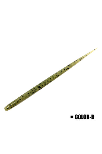 Choice Color-B Spinpoler Soft Worm Fishing Lure Stick Tail 14cm Artificial Lo...