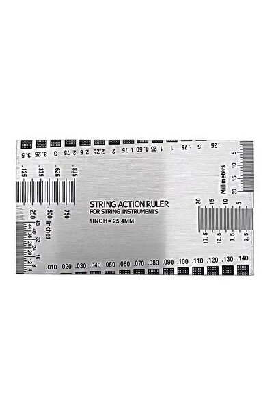 Choice 1 Pcs Miwayer String Action Ruler Gauge,Guitar Repairing Tool for Luth...