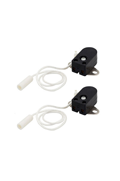 Choice 2PCS 1pc/2pcs Pull Cord Switch With Rotating Pull Switch For Wall Lamp...