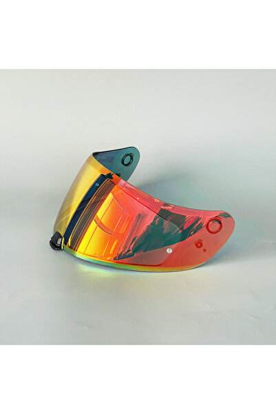 Choice Red Gold HJ-20M Helmet Visor Suitable C70 FG-17 IS-17 FG-ST HJ-20ST Mo...