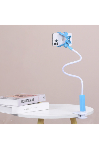 Choice Sky Blue Phone Holder Stand Lazy Bracket Headrest Bed 360 Flexible Lon...