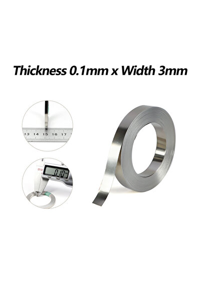 Choice 0.1mm x 3mm 1Roll Nickel Plated Steel Strip Belt Spot Welding Machine ...