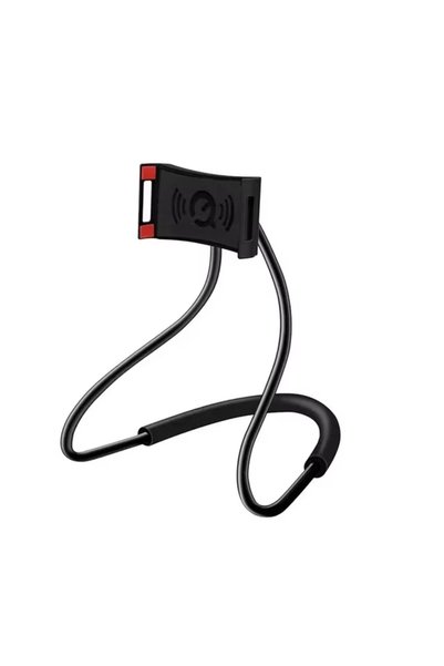 choice2 Black 2 New Lazy Neck Mobile Phone Holder For IPhone Huawei Xiaomi Fl...
