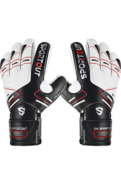 Choice 8 Black Sportout Youth&Adult Goalie Goalkeeper Gloves,Strong Grip for ...