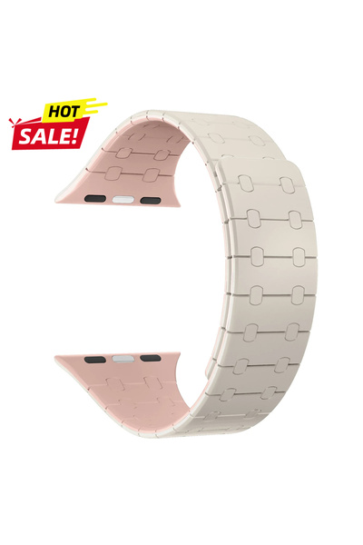 Choice35 38mm 40mm 41mm StarP Silicone Magnetic Strap for Watch Ultra2 Band 4...
