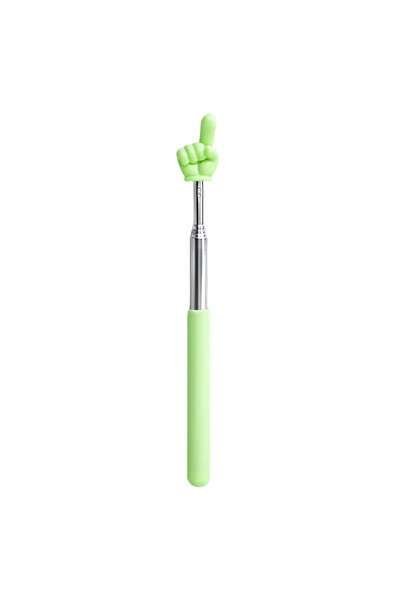 Choice green Macaron Color 68cm Retractable Finger Reading Stick Telescoping ...