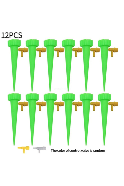 Choice3 12PCS-Green Automatic Drip Plants Irrigation Drip Irrigation Garden W...