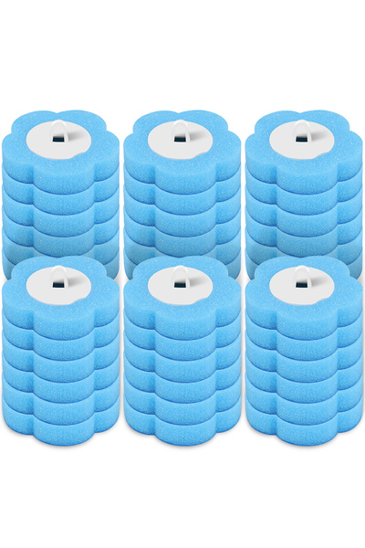 Choice 36 Pcs Heads A 18/36Pcs Disposable Toilet Brush Kit Wall-Mounted Bathr...