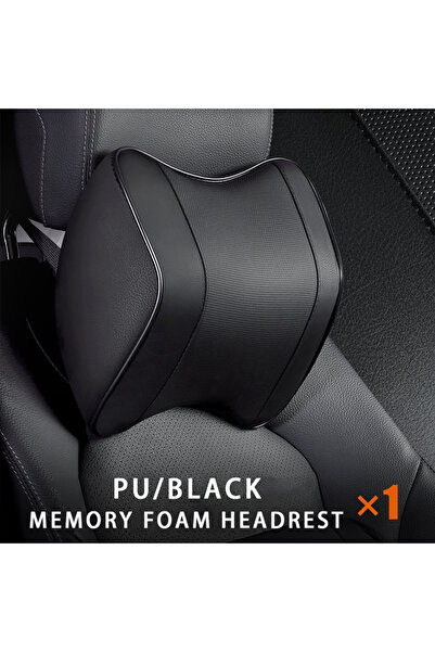 Choice 1pcs black neck Car Neck Headrest Pillow Rest Head Support Cushion Car...