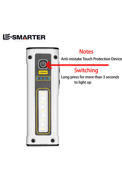 Choice1 (White)STD01 MINI Portable Rechargeable LED Flashlight Outdoor Emerge...