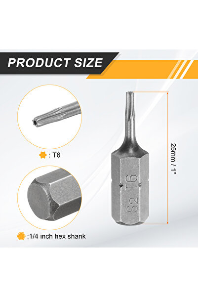 choice2 2pcs T6 2/5/10pcs T6 T8 T10 T15 T20 T25 T27 T30 T40 Torx Screwdriver ...