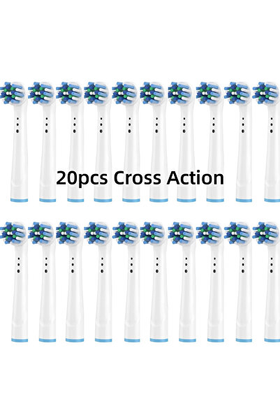 Choice16 20Pcs-YE50A Brush Head Nozzles for Braun Oral B Replacement Toothbru...