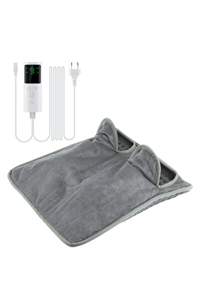 Choice EU Plug Electric Heating Foot Pad Washable Feet Warmer Household Soft ...