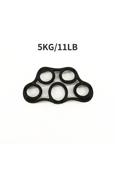 Choice Black Hand Gripper Silicone Finger Expander Exercise Hand Grip Wrist S...