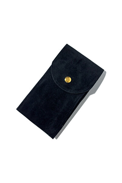 Choice B-Black Embers Watch Bag Blue Black Flannelette Gift Bag Travel Storag...