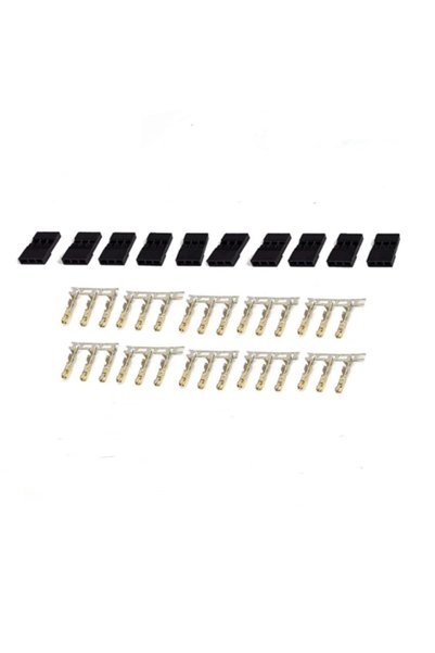 Choice 10 pcs JR Male 5/10 Pairs Jr Futaba Servo Receiver Connector Plug with...