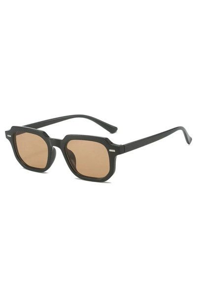 Choice C3 1Pc Fashionable Small Square Sunglasses with Multi-Color Pc Lenses,...