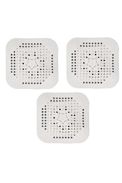 Choice White3pcs 3PCS Drain Hair Catcher Filter Sink Anti-blocking Strainer B...