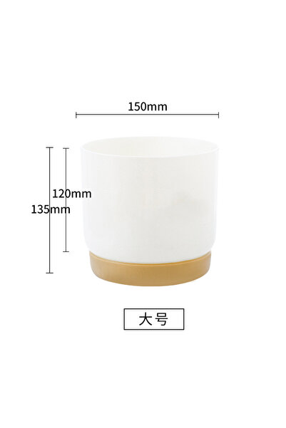 Choice Large size 2024 Automatic Water Absorption Storage Plastic Flowerpot R...
