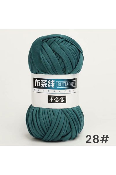Choice BTMX-28 100g Thick Yarn Super Soft Colored Cloth Fabric Strip Yarn For...