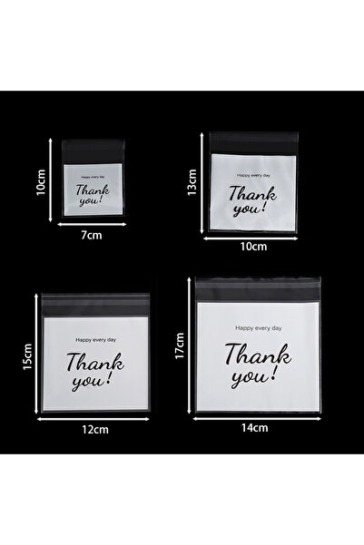 Choice 7x10cm 100pcs 100pcs/lot Plastic Bags Thank you Self-Adhesive Bags for...