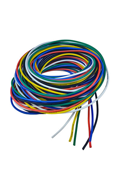 Choice15 أسلاك كهربائية سيليكونية بطول 5 متر، 6 ألوان، مقاس 16 AWG، متوفرة بأ...