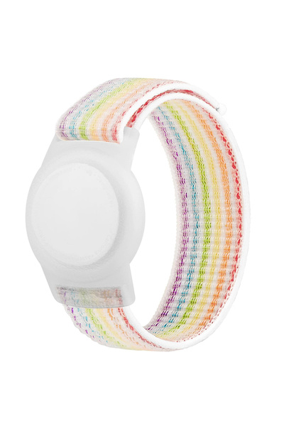 choice2 Seven Colors Nylon Strap For AirTags Locator Kids Wristband Anti-Scra...