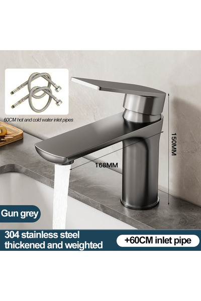 Choice3 Cold and hot-B Stainless Steel Faucet, A High-end Valve Suitable for ...
