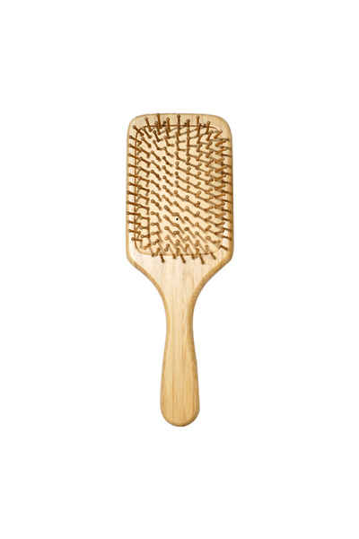 Choice 887-4B Bamboo Hair Brush - Natural Wooden Anti-Static Comb & Scalp Mas...