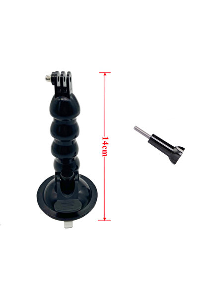 Choice 4 Joints Windshield Suction Cup Car Mount Bracket Flex Clamp Arm For G...