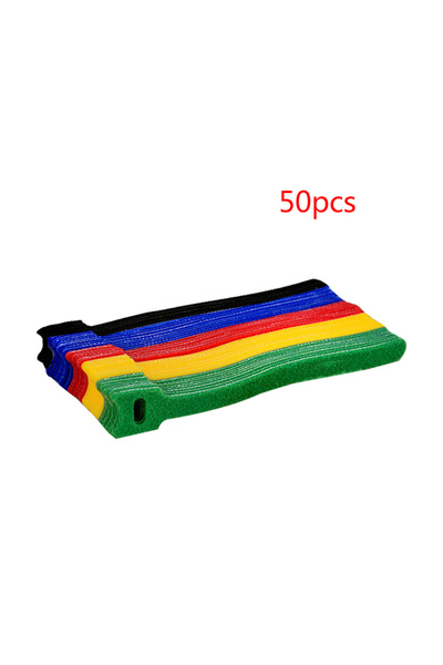 choice2 Multi Color 50pcs 50pcs /100pcs Releasable Cable Ties Colored Plastic...