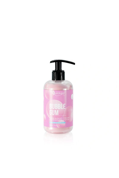 Quickgel Bubble Gum Ενυδατική κρέμα χεριών και σώματος 300ml