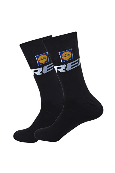 Choice11 One Size GRAY White UAE Cycling Socks FDJ TEAM Lightweight Large Mes...