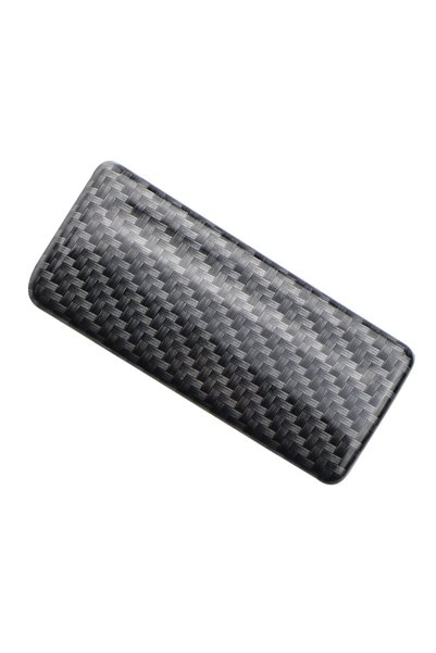 Choice carbon fiber black Car Glove Box Handle Cover Storage Bag Sequins for ...