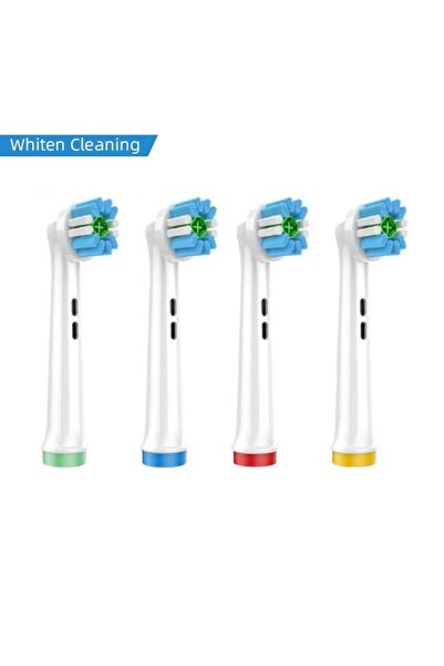 Choice6 EB18-X 4PCS Dupont Bristle Electric Toothbrush Heads Whiten Teeth/Dai...